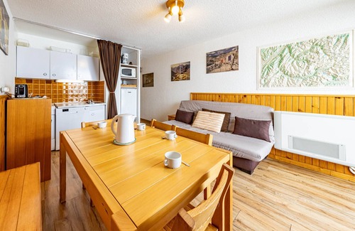 Saint-Francois-Longchamp Apartment | Studio/T1 26m² for 5 people with balcony in Saint-François-Longchamp