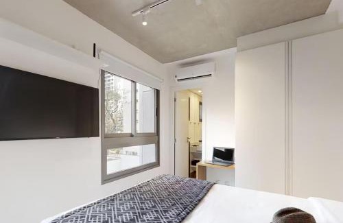 Vila Nova Conceicao Apartment | Studio funcional Parque Ibirapuera Itaim Bibi