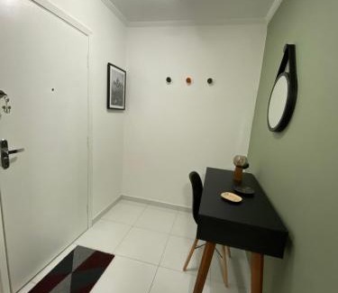 Gonzaga Apartment | Studio Gonzaga 1 Quadra da Praia