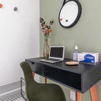 Gonzaga Apartment | Studio Gonzaga 1 Quadra da Praia