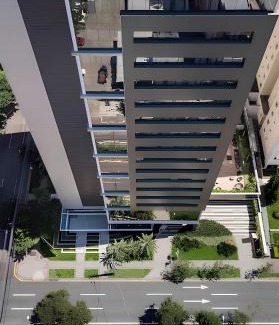 Batel Apartment | Studio Helbor Stay Batel - Sofisticação, Conforto, Localização e Vista Privilegiada