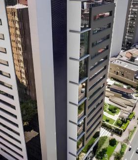 Batel Apartment | Studio Helbor Stay Batel - Sofisticação, Conforto, Localização e Vista Privilegiada