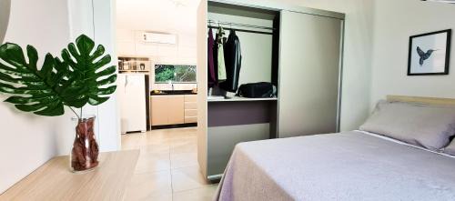 Armacao Apartment | Studio Hortência 130m da praia novo! Com Ar cond