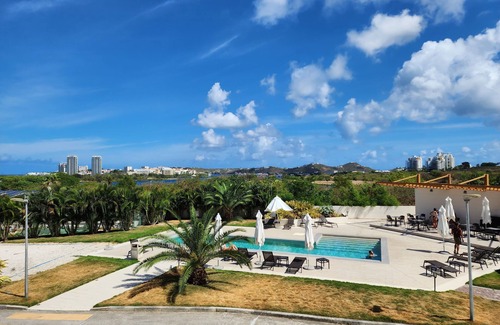 Maho House | STUDIO Hotel Room, Free WIFI, POOL, Mullet bay BEACH and full GYM!