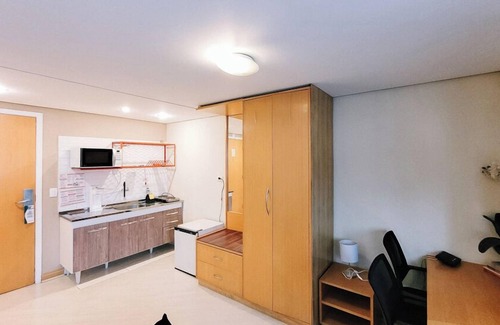 Sao Paulo Apartment | Studio Ibirapuera com piscina