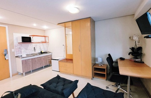 Sao Paulo Apartment | Studio Ibirapuera com piscina
