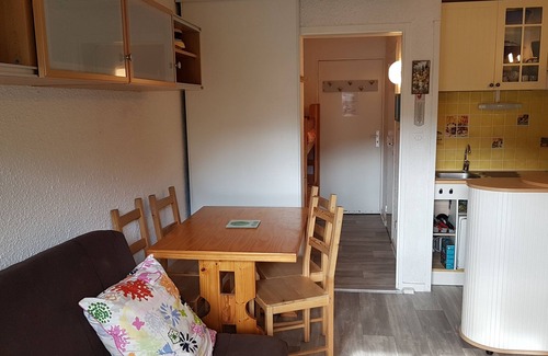 La Mongie Apartment | Studio in La Mongie, 5 people all comfort at the foot of the slopes, covered parking