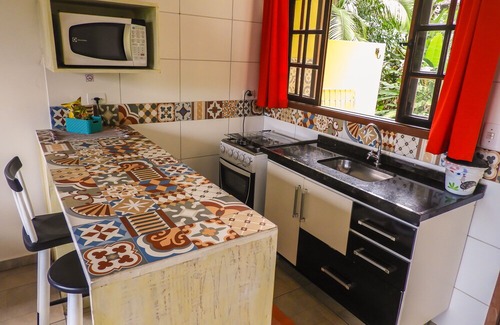 Tenorio Apartment | Studio integrated with nature in Vermelhinha do Centro