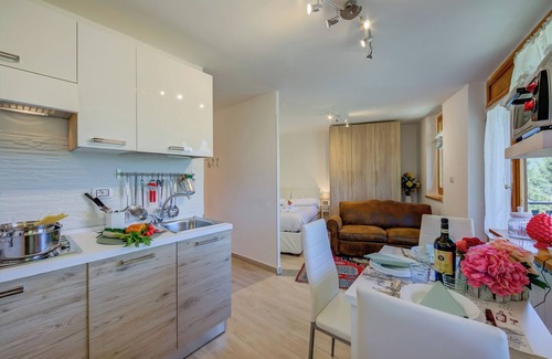 Sauze d'Oulx Apartment | Studio La Borracina Mountain View