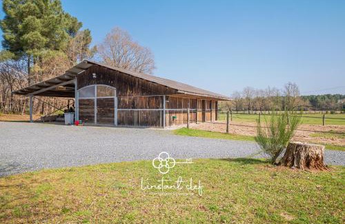 Guecelard House | Studio "La Citrie" Terrasse, chevaux et nature