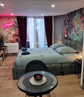 Lampaul-Plouarzel Apartment | Studio le moutik Room du bord de mer avec SPA et sauna parking gratuit