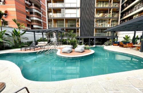 Leblon Apartment | Studio Leblon - Vista Cristo, piscina e academia.