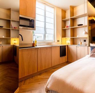 Les Puces de Saint-Ouen Apartment | Studio moderne tout confort aux portes de Paris à Saint-Ouen