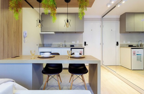Bigorrilho Apartment | Studio Moderno Ap 67
