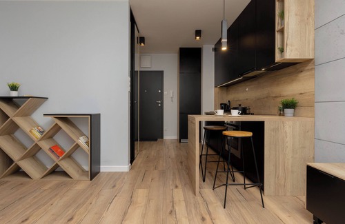 Baluty Apartment | Studio Near Manufaktura Łódź by Renters