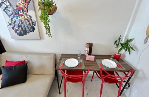 Gonzaga Apartment | Studio no Coração do Gonzaga beira mar