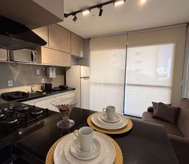 Saraiva Apartment | Studio novo e completo