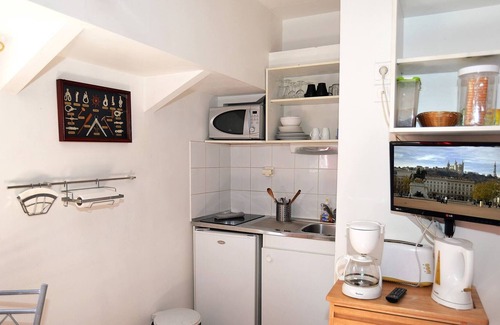 2nd Arrondissement Apartment | Studio on Barge, Le Cormoran, Edge of the Saône in Lyon