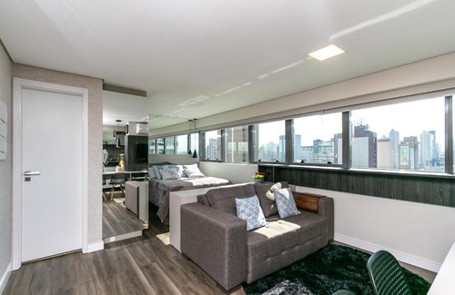 Reboucas Apartment | Studio Premium Estação - Central - 7th014