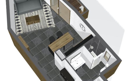 Saint-Jean-de-Sixt Apartment | Studio Primeveres - Centre village - AravisTour