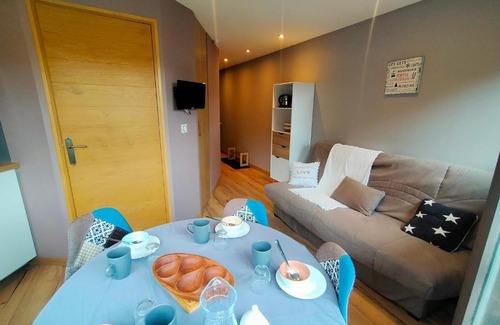 Avoriaz Apartment | Studio rénové à Avoriaz: 4 pers, avec casier à skis, au cœur du village - FR-1-633-74