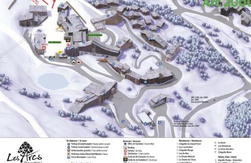 Arc-2000 Apartment | Studio ski aux pieds pour 4 pers, centre station, proche commerces, bowling et patinoire - FR-1-411-483