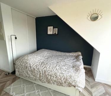 Stella-Plage Apartment | Studio Stella plage terrasse