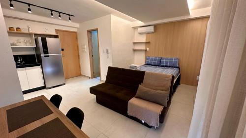 Centro Apartment | Studio Super Luxo com ar condicionado vaga piscina academia coworking etc