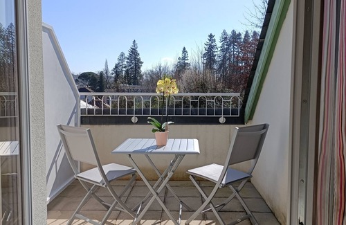 Salies-de-Bearn Apartment | Studio terrace in Residence with swimming pool C65