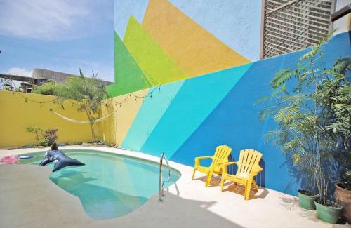 Rinconada Apartment | Studio -Trees at Mikasa- Near beach, Pool, Fast Wifi, AC & King bed