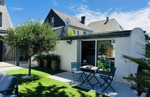 Saint-Pierre-Quiberon Apartment | Studio Ty Cool, jardin 200m carré, 50m plage, wifi, parking