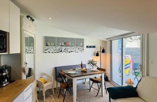 Saint-Pierre-Quiberon Apartment | Studio Ty Cool, jardin 200m carré, 50m plage, wifi, parking