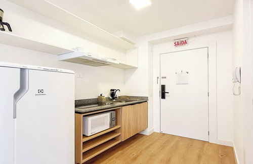 Novo Mundo Apartment | Studio with garage and balcony! Next to Live Curitiba!
