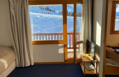 Plagne Villages Apartment | Studio with balcony in Plagne Village