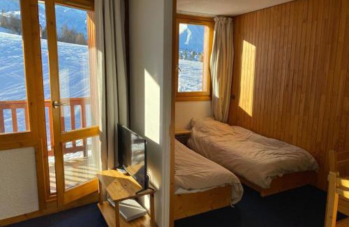 Plagne Villages Apartment | Studio with balcony in Plagne Village