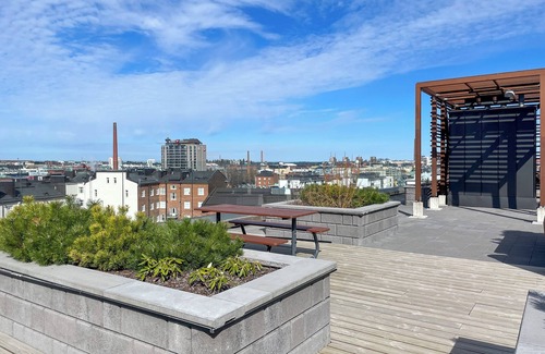 Tampere Apartment | Studio with Balcony Next to Nokia Arena