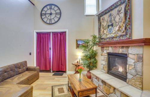 Cedar City Apartment | Studio with Fireplace Walk to Downtown Cedar City!