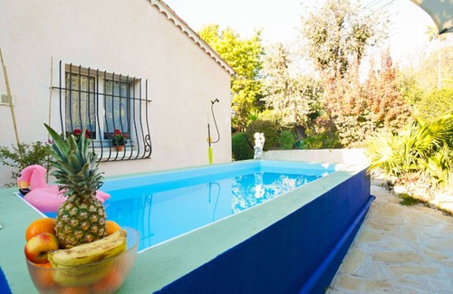 Mouans-Sartoux Villa | Stunning private villa with A/C, WIFI, private pool, TV, terrace, pets allowed and parking