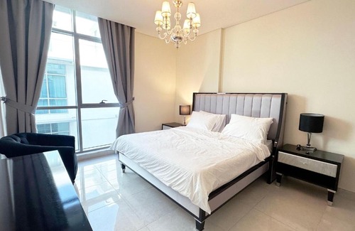 Nad Al Sheba Apartment | Stunning 1-Bedroom in The Polo Residence, Meydan