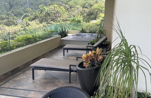 Independencia Apartment | Stunning 2 Bedroom 3 bath Garza Blanca Panoramic view of ocean. 7 day min.