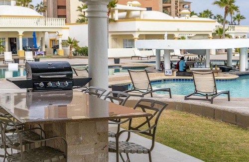 Sandy Beach Villa | Stunning 3 Bedroom Beach Villa on Sandy Beach at Las Palmas Beachfront Resort V-16 villa