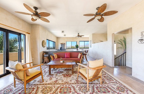 Ensenada House | Stunning 360 degree views of Todos Santos, ocean, mountains, and town.