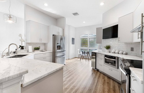 The Villages House | Stunning 3BR 2BA with heated pool and water view