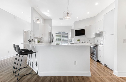The Villages House | Stunning 3BR 2BA with heated pool and water view