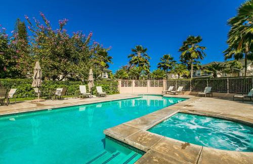 Princeville Apartment | Stunning 3br 3ba Corner Unit Villa of Kamalii, AC, Pool, Hot Tub Unit 23