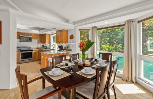 Princeville Apartment | Stunning 3br 3ba Corner Unit Villa of Kamalii, AC, Pool, Hot Tub Unit 23