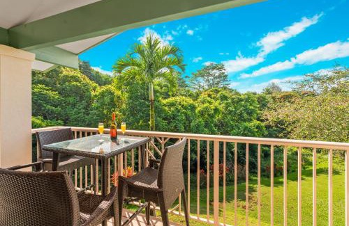 Princeville Apartment | Stunning 3br 3ba Corner Unit Villa of Kamalii, AC, Pool, Hot Tub Unit 23