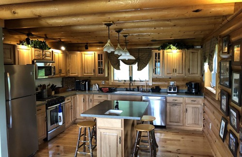 Essex County Cabin | Stunning Adirondack lodge in serene wilderness setting