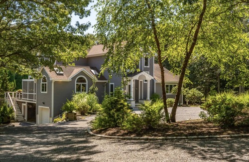 Cutchogue House | Stunning Beach House - steps from Peconic Bay w/Heated Pool