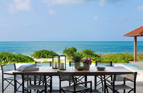 Grace Bay West Villa | Stunning beachfront villa within gated compound - Portofino